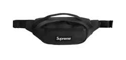 Supreme Leather Waist Bag Black FW23 NEW IN HAND. Condition is New with tags. Shipped with USPS Ground Advantage.