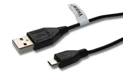 Avec ce câble universel de vhbw, tous les appareils avec une connexion Micro-USB, par ex. téléphones portables,...