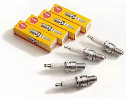 Set of (4) Four - 5422 - Pre-Gapped Power Spark Plugs. NGK standard plugs are constructed for longer life and optimum...