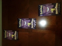 Pokemon TCG Halloween Trick or Trade BOOster Packs - 3 Packs Each With 3 Cards. Condition is New/Factory Sealed....