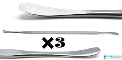 PENFIELD Dissector No. 5: Stainless Steel, Double-ended, slightly curved dissector ends. Overall length 29.2cm. Net...