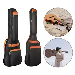 PROTECT YOUR GUITAR: The electric bass guitar bag is made of durable waterproof Oxford Cloth. Electric Bass Bag...