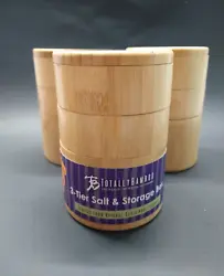 Flavorful cooking is within arms reach with the Totally Bamboo Triple Bamboo Salt Box. Caring for the salt box is easy;...
