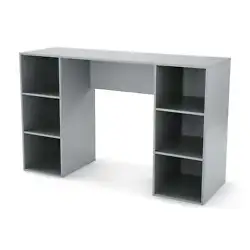 Create the perfect workspace in almost any room with the Mainstays 6-Cube storage computer desk. Mainstays 6 Cube...