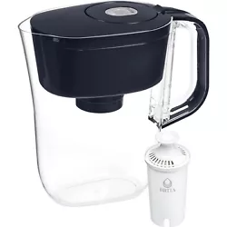 Drink cleaner , great tasting tap water with this Brita 6 cup water pitcher, made without BPA, and the included Brita...