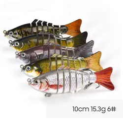 Lures for bass, yellow perch, walleye, pike, muskie, roach, and trout. 5 Pcs/3Pcs Fishing Lure with Box. With 2 durable...
