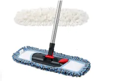 Gentle surface of the Dust Mop: This mop suitable for all kinds of wooden floors, tile floors, laminate floors and so...