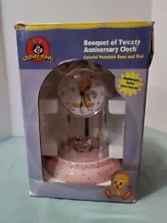Bouquet Of Tweety Anniversary Clock, Looney Tunes,Tweety Bird, (822). Condition is New. Shipped with USPS Priority Mail.
