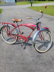 Beautiful Bike. paint drip on front light. added rear light in rack.