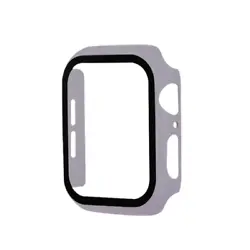 For Apple Watch 40mm Hard PC Bumper Case with Tempered Glass RED For Apple Watch 40mm Hard PC Bumper Case with Tempered...