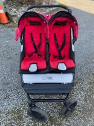 This stroller is a used item. It was well loved by our family for our newborn twins to toddler years. See mountain...