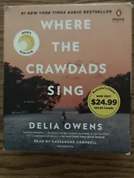 Campbell, Cassandra : Where the Crawdads Sing CD Set NY Best Seller!.  Thanks for looking! Please message Us any...