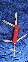VICTORIA  Victorinox ancien Mdele exécutive   Couteau de Poche Suisse Ciseaux avec  Usages Multiples, knife, messer....