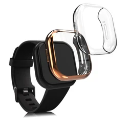 COMPATIBILITÉ : Compatible avec Fitbit Versa 3 / Sense. 2x coque compatible avec Fitbit Versa 3 / Sense. Pour Fitbit...