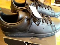 Adidas Originals Stan Smith Sneakers Black Size 8.5. Effortless style. For over 50 years and counting, adidas Stan...