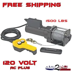Pull up to 1500 lb. Line pull capacity (lb.). Cable gauge5/32 in. Brake typeAutomatic load holding. Approximate 10 feet...
