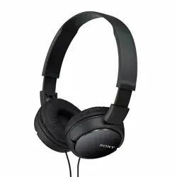 The Sony MDR-ZX110 Stereo Headphones utilize 30mm dynamic dome drivers with PET diaphragms in a closed-back supra-aural...