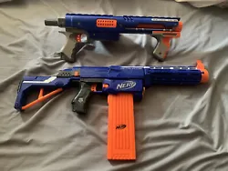 Nerf Elite Blue Retaliator and Raider CS-35 - Guns Have Original Accessories. These two guns are in great condition and...