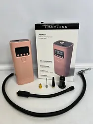 Top off tires, pump up balls, boost dying phone batteries, and so much more with the AirPro portable air compressor,...