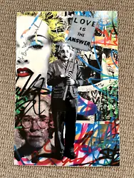 Love Is The Answer by Mr. Brainwash.