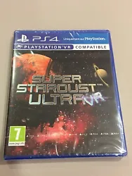 Super Stardust Ultra VR Sony Playstation 4 Neuf sous blister version fr.