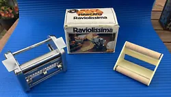 Marcato Raviolissima Ravioli Maker Attachment For Pasta Maker Made in Italy. Your Buying the Following:OMC Raviolissima...