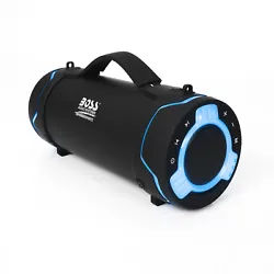 Your wireless world just got improved with the BOSS Audio TUBE Bluetooth speaker. Slide in an SD card and save your...