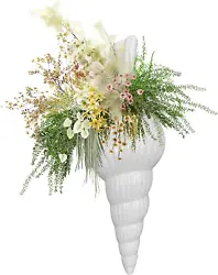 Design: Simple and fashionable contemporary attractive flowerpot. Conchs creative style, is beautiful and fashionable....