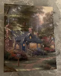 Thomas Kinkade Painter of Light Photo Album 68045 ~ 6.5” by 5” ~ Holds 48 PhotosPre-Owned, never used.From a smoke...