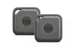 Tile Sport Graphite Key Phone Finder Tracker - 2 Pack. These are new and never used!They have never been activated!I...
