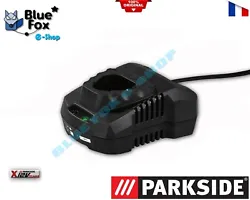 Compatible avec toutes les batteries de la série « PARKSIDE X 12 V Team ». Appareil compatible avec toutes les...