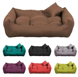 Nous vous proposons de beaux couchages pour chien, de différentes tailles et couleurs. Le coussin intérieur est...