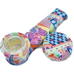 Our other bowls WILL NOT fit this pipe. Includes glass bowl and silicone lid. (Do not use alcohol on outside of pipe,...