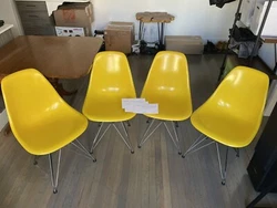 These chairs are in excellent condition as you can see from the photos and theyre a very rare colour. I have three of...