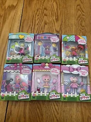 Lalaloopsy Mini Doll Assorted Lot Of 6 Accessories New, Sealed.