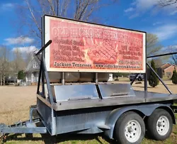 Customized stainless steel charcoal catering grill. This grill was used for onsite grilling for catering large events...