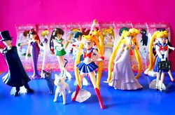  Sailor Moon 12 figurines série complète   8 cm environ Modulaire Jeux précieux Bandai.