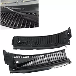 2-Piece Wiper Cowl Grille （As pics show. For 1999-2007 Ford F-250 F-350 F-450 F-550 Super Duty. For 2000-2005 Ford...