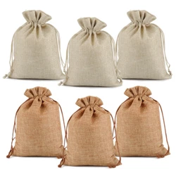 Material: Eco-friendly burlap. MaterialEco-friendly burlap. TypeFavor Bags & Boxes.