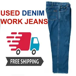 Work Jeans. Work pants, in good condition, these are used work / uniform pants.