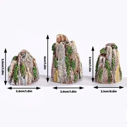 Clean the rockery statues with water and a soft brush before use. Place the statues in the desired location, such as a...