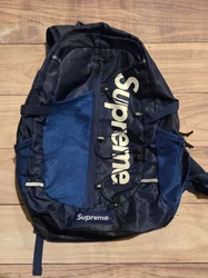 SUPREME Teal Cordura Backpack (SS17).*Please be mindful that all items posted are preowned. They might come with...
