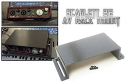 Créé avec Eselt - Éditeur de modèles eBay Supports de montage de bureau pour étagère de rack AV Focusrite...