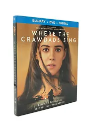 WHERE THE CRAWDADS SING. includes SLIPCOVER. BLU-RAY + DVD + DIGITAL.