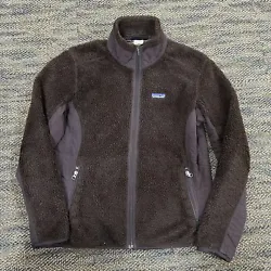 Women’s Patagonia Deep Pile Fleece Brown Retro X Jacket Sz Large Jacket. Condition is Pre-owned. Shipped with USPS...