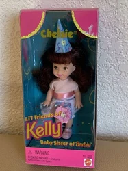 Vintage 1997 Chelsie Doll, Lil Friends of Kelly (Baby Sister of Barbie) New.