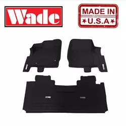 Wade Sure-fit Floor Mats are created for the front and back seats of your vehicle and provide the most complete...
