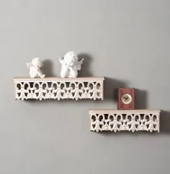 This Unique wood handmade carving wall shelf is a complete utility product that will make a great addition to your...
