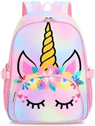 Perfect for your kids preschool, kindergarten. This painting unicorn childrens school bag also the best choice...
