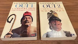 Oui 1 - La révolution paranoïaque-critique. You are looking at a rare 1971 French edition two-book set by Salvador...